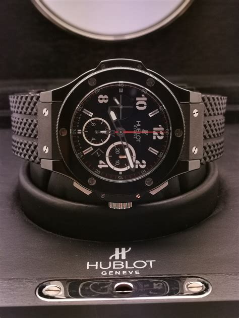 hublot ブラック マジック カーボン|hublot black magic 44mm.